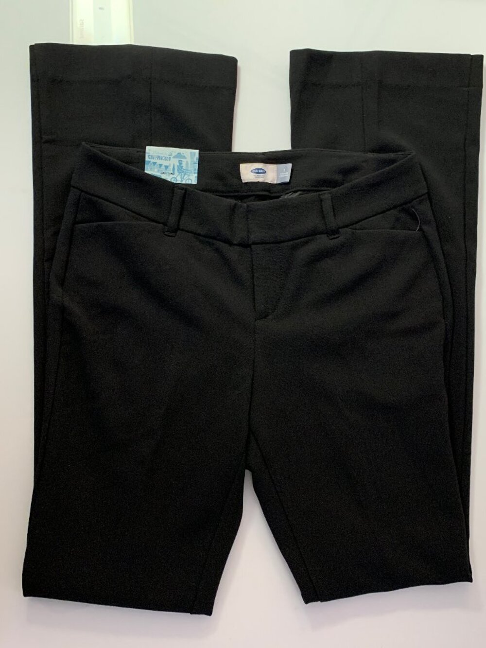 NWT - Old Navy - Black Dress Pants - Bootcut - Size 2 - 32.5 inch inseam